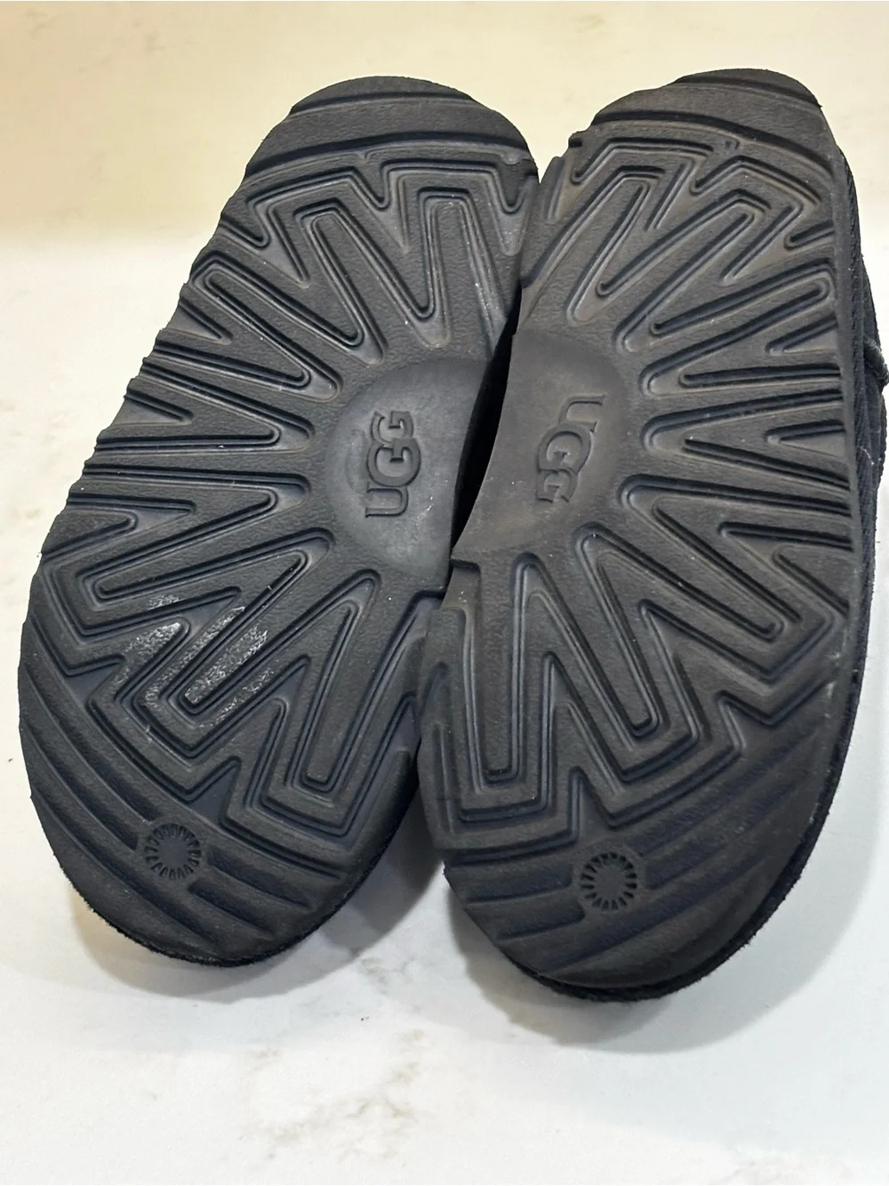 UGG Kids' Classic Ultra Stretch Cuff Boots in Black,